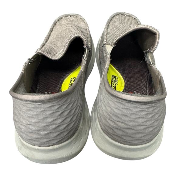 SKECHERS MENS SLIP INS- PARSON-RALVEN TAUPE SLIP ON SHOES 12 CASUAL COMFORTABLE - Picture 3 of 11